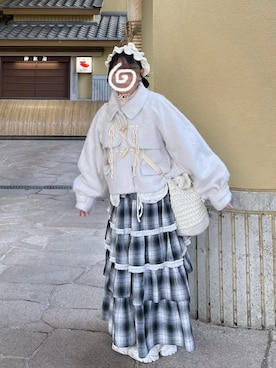 🍮さん（レディース・147cm）の冬コーディネート