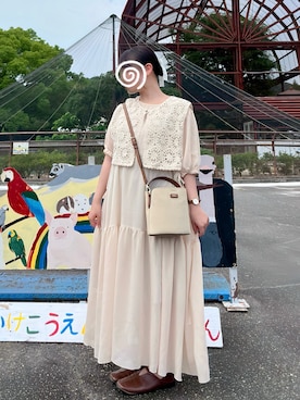「moi tytto（モイテュット）のアイテム」を使った、🍮さん（レディース・147cm）の夏コーディネート