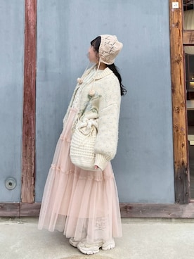 🍮さん（レディース・147cm）の冬コーディネート