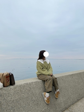 「idem（イデム）のアイテム」を使った、🍮さん（骨格ストレート・レディース・147cm）の春コーディネート
