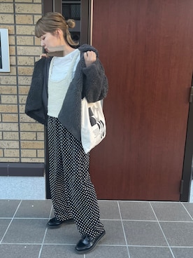 「JOURNAL STANDARD relume（ジャーナルスタンダード　レリューム）のアイテム（ブルゾン）」を使った、momokaさん（レディース・156cm）の春コーディネート