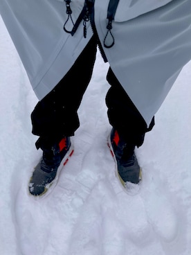 「Y-3（ワイスリー）のアイテム」を使った、ワカオ酒さん（メンズ・175cm）の冬コーディネート