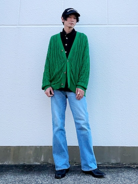 「tac:tac（タクタク）のアイテム」を使った、PEEYANさん（メンズ・180cm）の春コーディネート