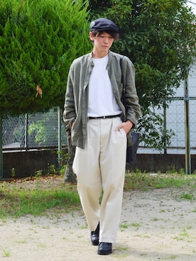 PEEYANさん（メンズ・180cm）の夏コーディネート