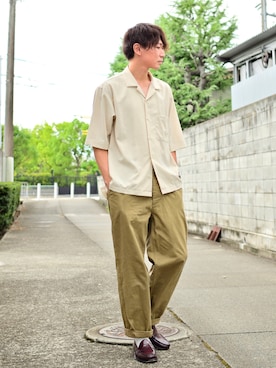 PEEYANさん（メンズ・180cm）の夏コーディネート