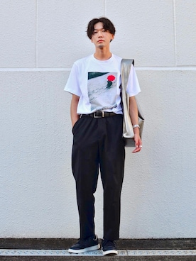 PEEYANさん（メンズ・180cm）の夏コーディネート