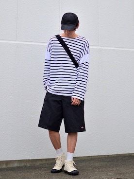 PEEYANさん（メンズ・180cm）の夏コーディネート