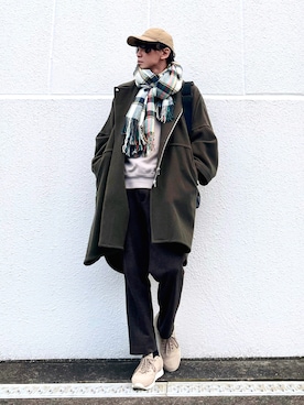 PEEYANさん（メンズ・180cm）の冬コーディネート