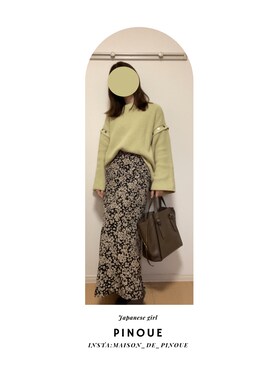 ぴのうえさん(レディース・161cm)の春コーディネート
