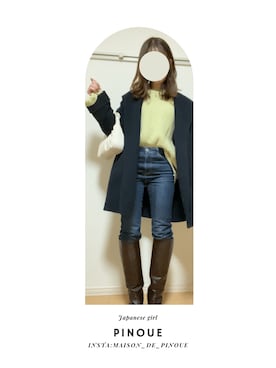 ぴのうえさん（レディース・161cm）の春コーディネート