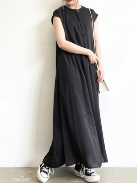 「初秋コーデ」｜「アイテム（その他）」を使った、くすみんさん（レディース・153cm）の夏コーディネート