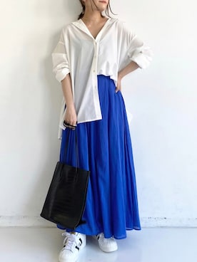 くすみんさん（レディース・153cm）の夏コーディネート