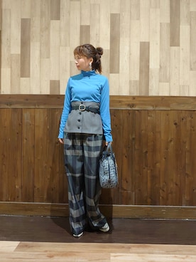 「ADORE（アドーア）のアイテム」を使った、K-Sweetさん（レディース・161cm）の冬コーディネート