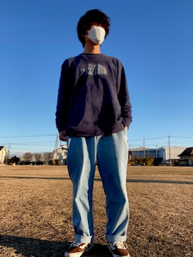 「ELEMENT（エレメント）のアイテム（パンツ）」を使った、Toshiさん（メンズ・175cm）の冬コーディネート