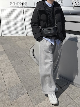 「HARE（ハレ）のアイテム（バッグ）」を使った、こーすけさん（メンズ・176cm）の春コーディネート