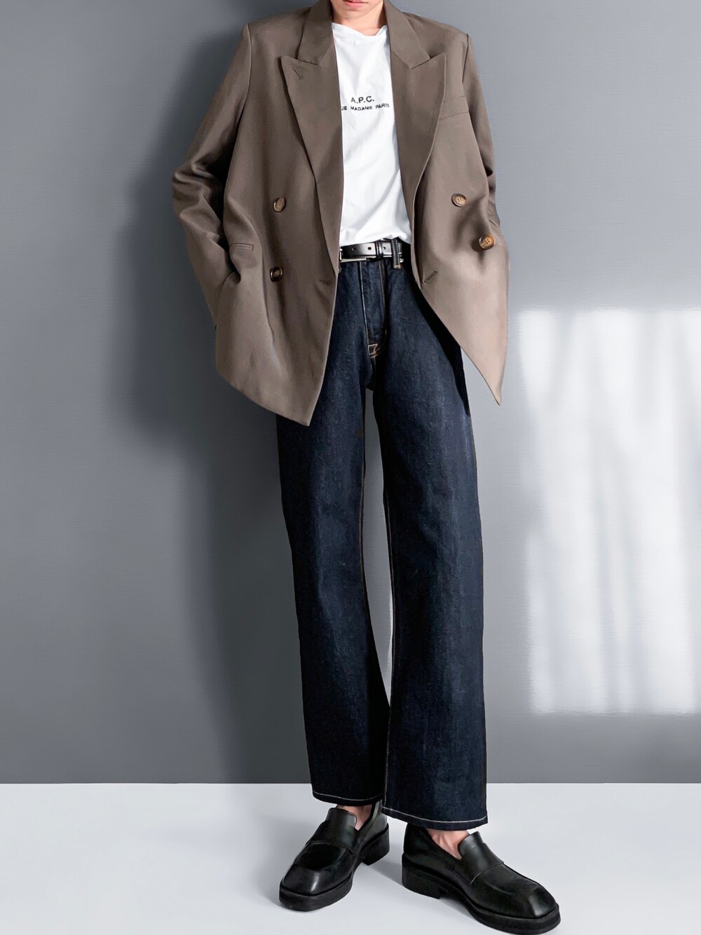 ダブルテーラード セットアップジャケット je-101 chw1364