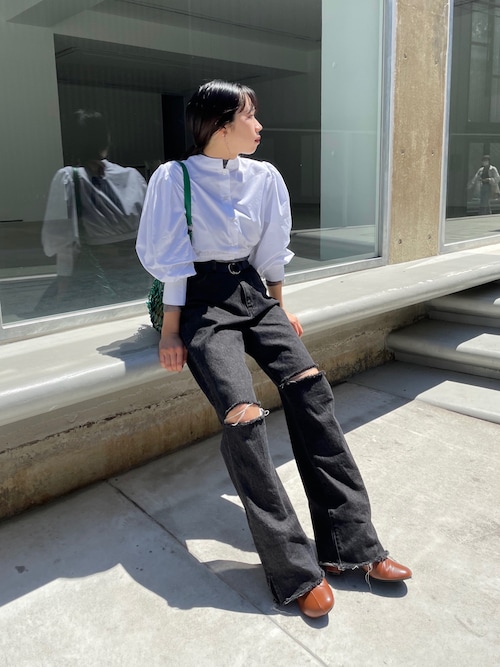 Ann Takeuchi Who S Who Gallery本部 Who S Who Galleryのシャツ ブラウスを使ったコーディネート Wear