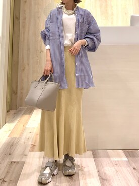 「エアリフト」｜kayaさん（レディース・160cm・20代）の春コーディネート