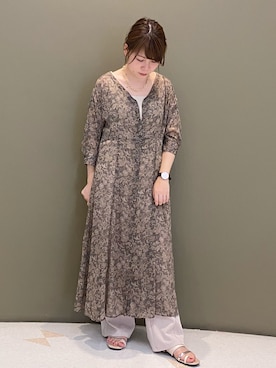 「Green　Parks（グリーンパークス）のアイテム」を使った、すえちゃんさん（レディース・150cm）の夏コーディネート