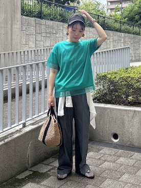 ga_ri_0411さん（レディース・158cm）の夏コーディネート