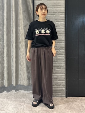 「MLB（メジャーリーグベースボール）のアイテム」を使った、ga_ri_0411さん（レディース・158cm）の夏コーディネート