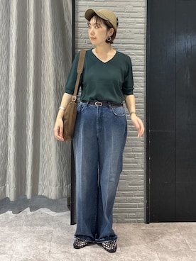「POLO BCS（ポロ ビーシーエス）のアイテム」を使った、ga_ri_0411さん（レディース・158cm）の秋コーディネート