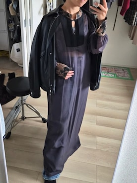 「Ezick（エジック）のアイテム」を使った、れんさん（レディース・151cm）の秋コーディネート
