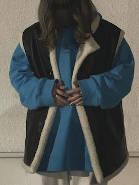 「Kastane」｜「アイテム（パーカー）」を使った、spaさん（レディース・151cm）の冬コーディネート