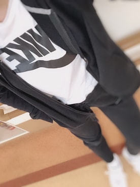 「NIKE（ナイキ）のナイキ エア フォース 1 PLT.AF.ORM ウィメンズシューズ / Nike Air Force 1 PLT.AF.ORM Women's Shoes＜22-29cm 展開＞（スニーカー）」を使った、nanakoさん（レディース・164cm）の冬コーディネート