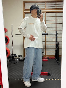 「アイテム（ニットキャップ/ビーニー）」を使った、O'n  U160さん（メンズ・155cm）の秋コーディネート