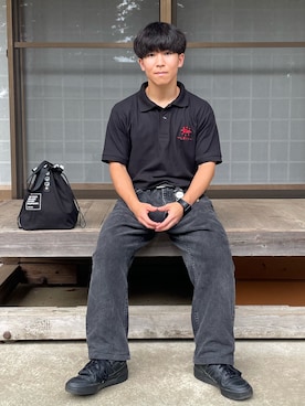 「アイテム（キーケース/キーアクセサリー）」を使った、TOMO U160さん（メンズ・155cm・20代）の夏コーディネート