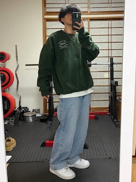 「アイテム（シューズ）」を使った、O'n  U160さん（メンズ・155cm）の秋コーディネート