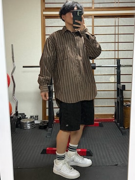 「アイテム（ソックス/靴下）」を使った、O'n  U160さん（メンズ・155cm）の秋コーディネート