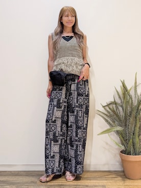 「BACK NUMBER（バックナンバー）のアイテム（バッグ）」を使った、asukaさん（レディース・168cm）の夏コーディネート