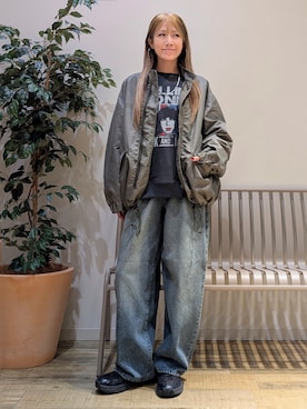 「BACK NUMBER（バックナンバー）のアイテム」を使った、asukaさん（レディース・168cm）の秋コーディネート