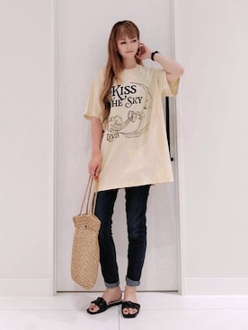 asukaさん（レディース・168cm）の夏コーディネート