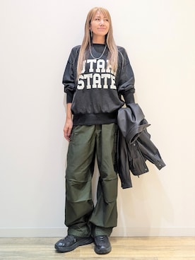 「BACK NUMBER（バックナンバー）のアイテム（ジャケット/アウター）」を使った、asukaさん（レディース・168cm）の秋コーディネート