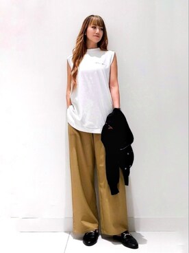 asukaさん（レディース・168cm）の春コーディネート