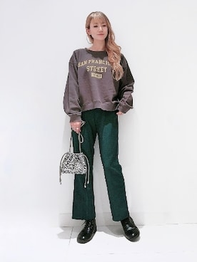 asukaさん（レディース・168cm）の冬コーディネート