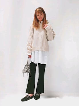 asukaさん（レディース・168cm）の冬コーディネート