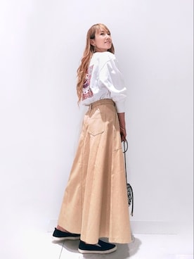 asukaさん（レディース・168cm）の春コーディネート