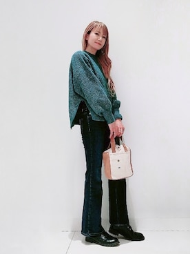 asukaさん（レディース・168cm）の冬コーディネート