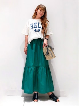 asukaさん（レディース・168cm）の春コーディネート