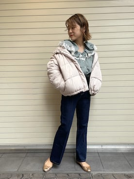 てらやんさん（レディース・155cm）の秋コーディネート