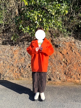 「AMERICAN HOLIC（アメリカンホリック）のアイテム（その他アウター）」を使った、ryokaさん（レディース・158cm）の春コーディネート
