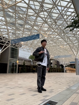 「NIRVANA（ニルヴァーナ）のアイテム」を使った、AZmaxさん（メンズ・168cm）の秋コーディネート