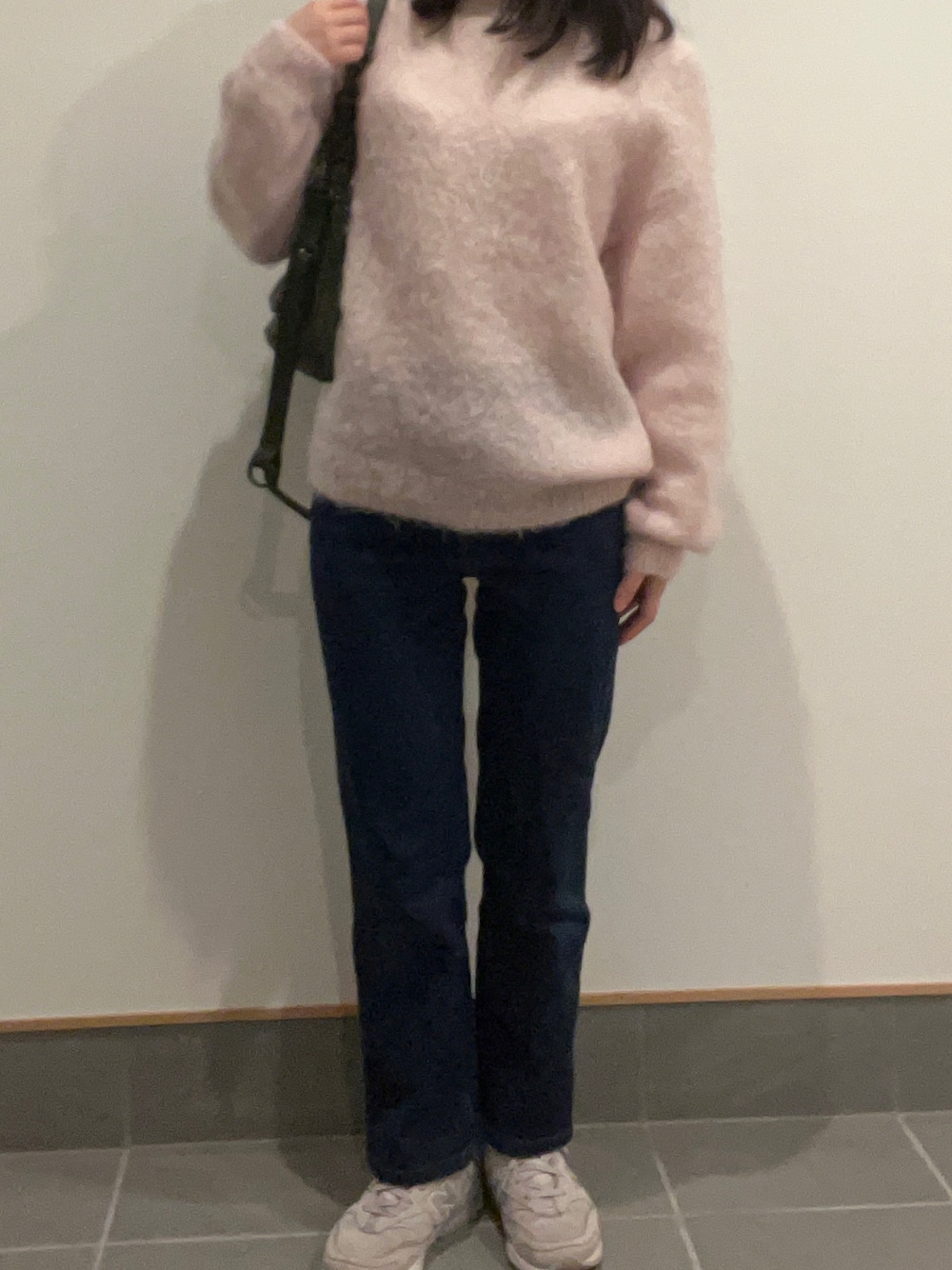 AURALEE ピンク ニット セーター オーラリー AURALEE 22AW ニット セーター 長袖 モヘヤ 1 ピンク