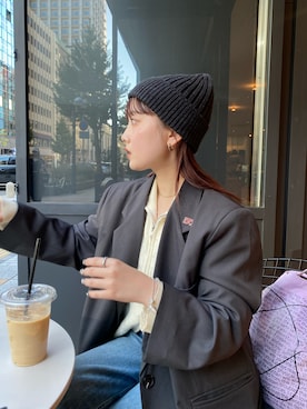 「DRWCYS（ドロシーズ）のアイテム」を使った、r i k oさん（レディース・152cm）の秋コーディネート