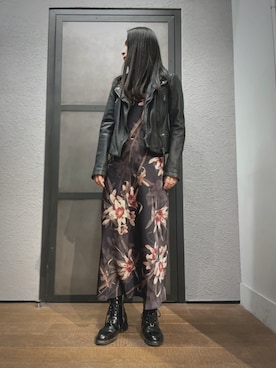 Mayu (ALLSAINTS)さん（レディース・167cm）の冬コーディネート