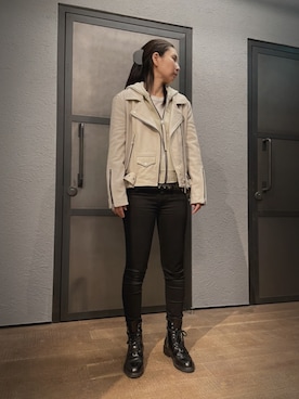 Mayu (ALLSAINTS)さん(レディース・167cm)の秋コーディネート
